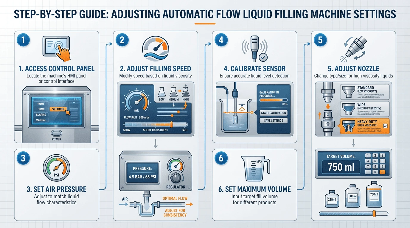 Step-by-Step Settings Adjustment Guide Step-by-Step Settings Adjustment Guide